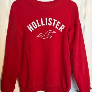Hollister Vibrant Red Pullover